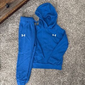 Under Armour Royal Blue Kids' Hoodie and Joggers Set